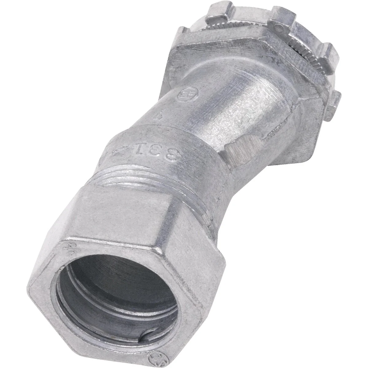 Elegant Halex 1 2 In. Compression 3 8 In. Offset EMT Conduit Connector Genuine