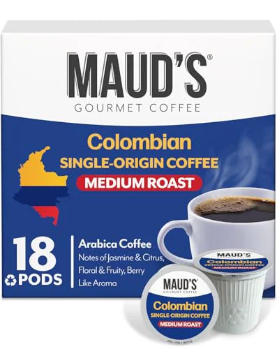 World-Class Colombian Single Origin Coffee Pods 18 Count Innovative