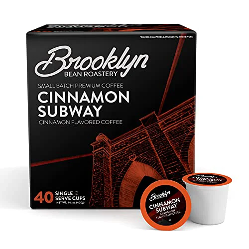 Clean Cinnamon Subway Gourmet Coffee Pods 40 Count Exceptional