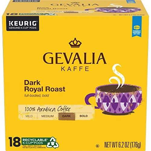 Outstanding Dark Royal Roast Coffee 72 Count Traditional