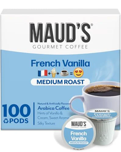 Excellent French Vanilla Medium Roast Coffee Pods 100 Count Next-Generation