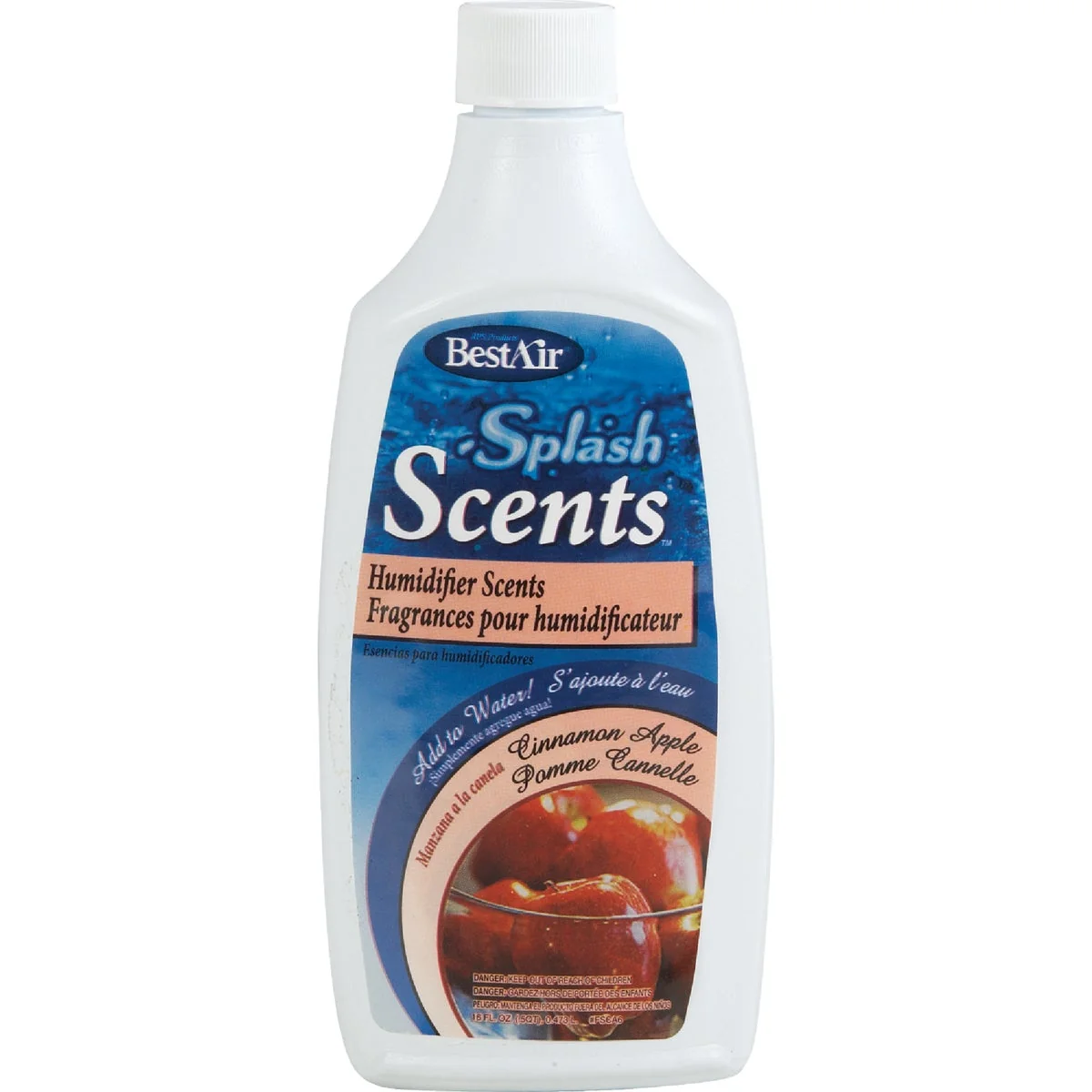 Advanced Air Splash Scents 16 Oz. Cinammon Apple Humidifier Fragrance Easy-to-Use