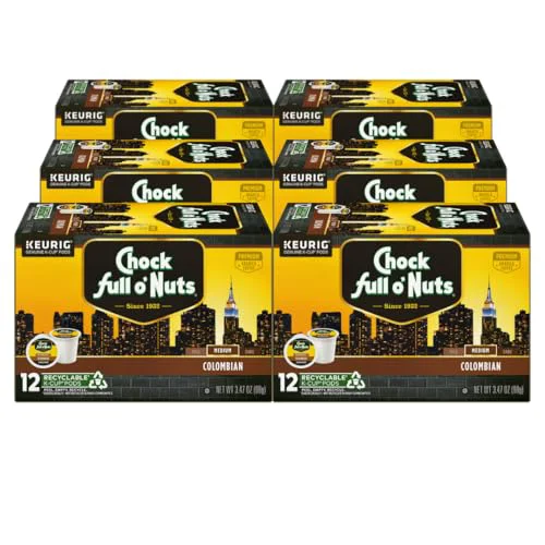 Reliable K-Cup Pods - Colombian 6 Packs of 12 K-Cup Pods 72 Count High-Grade