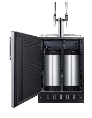Powerful 24 Wide Nitro Coffee Kegerator Long-Lasting