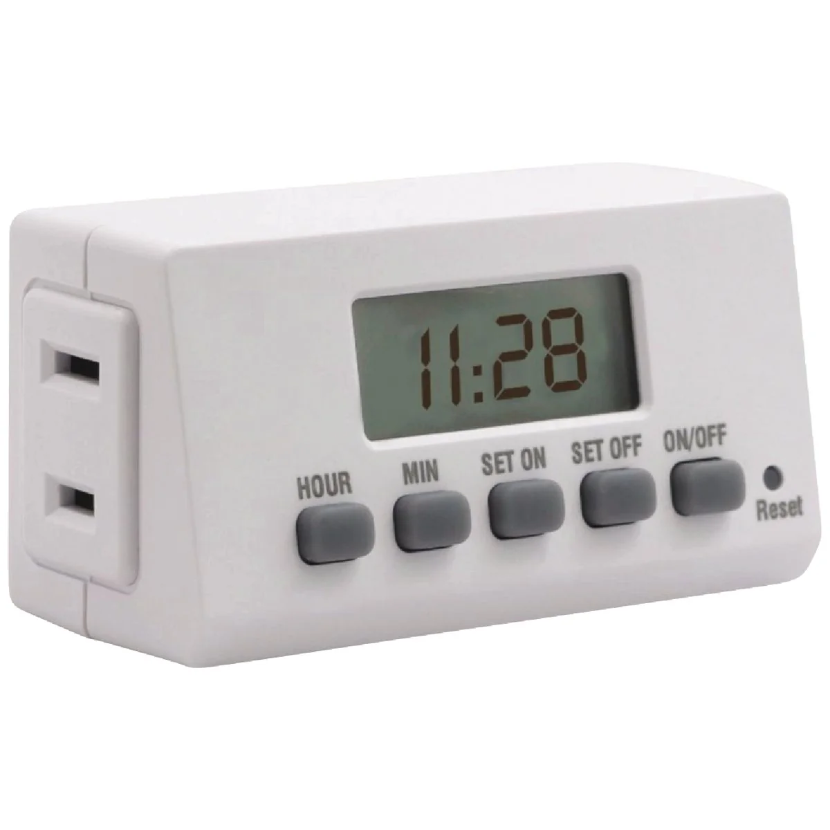 Dependable Prime EZ-Set 125V 24 Hr. Indoor Digital Timer World-Class