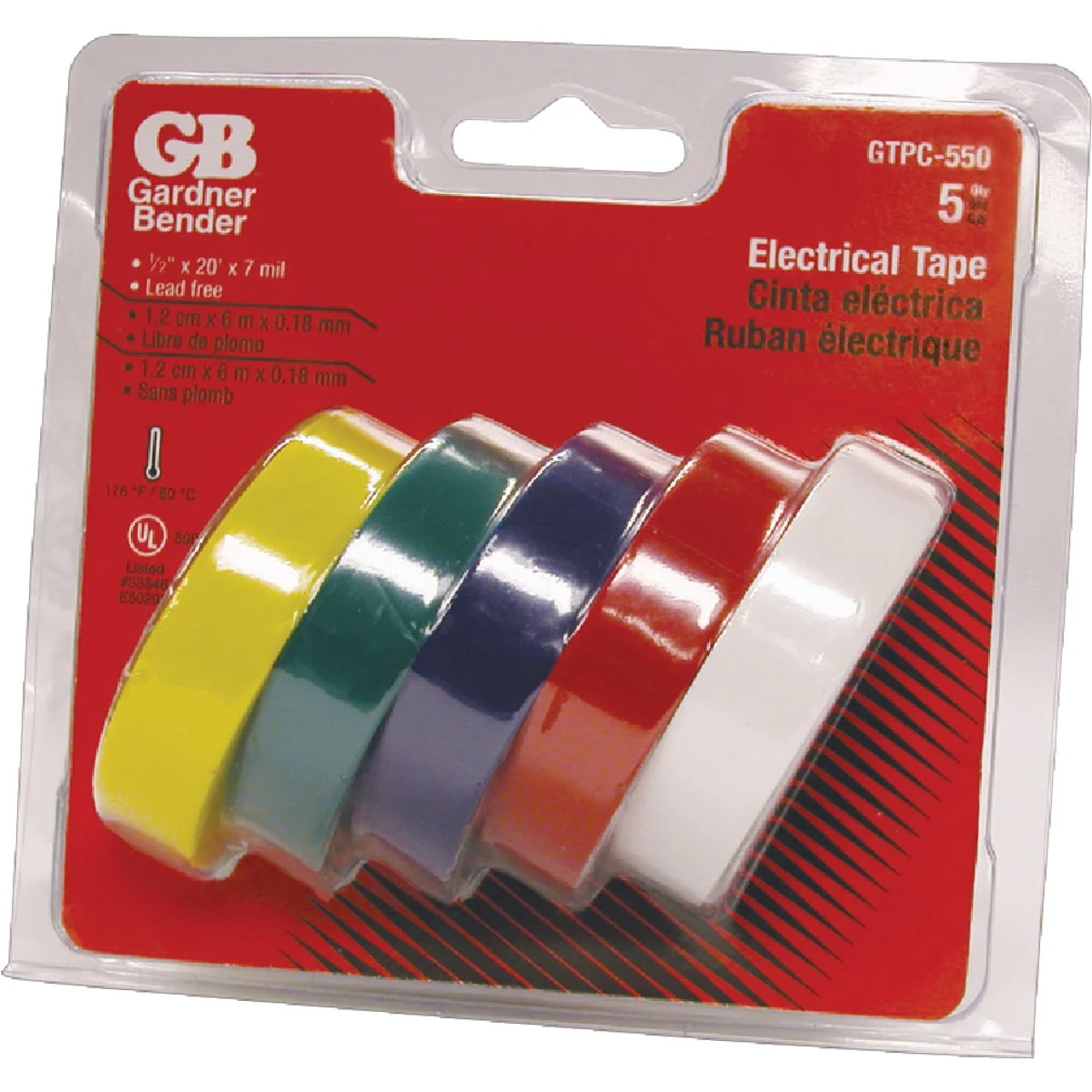 Functional Gardner Bender General Purpose 1 2 In. x 20 Ft. Electrical Tape Comfortable
