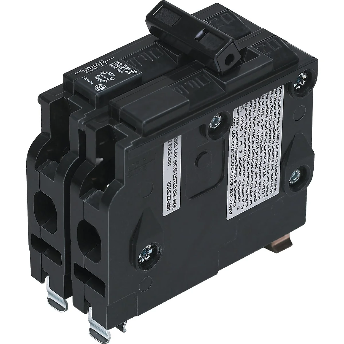 User-Friendly Connecticut Electric 40A Double-Pole Standard Trip Packaged Circuit Breaker For Square D Carefully Designed