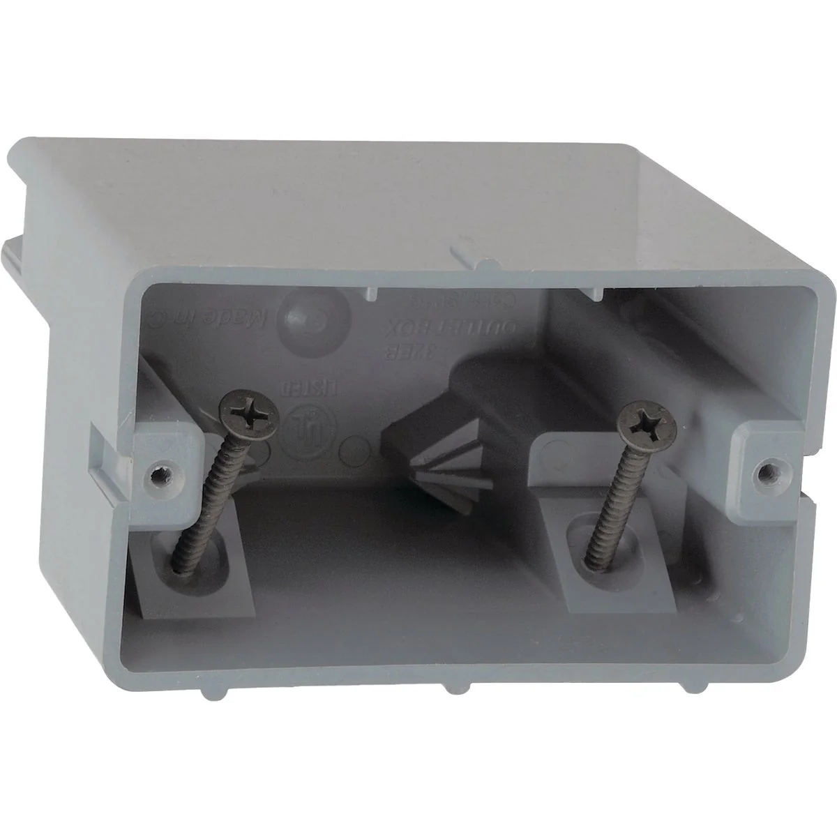 High-End Madison Electric Smart Box 1-Gang PVC Molded Wall Box Luxury