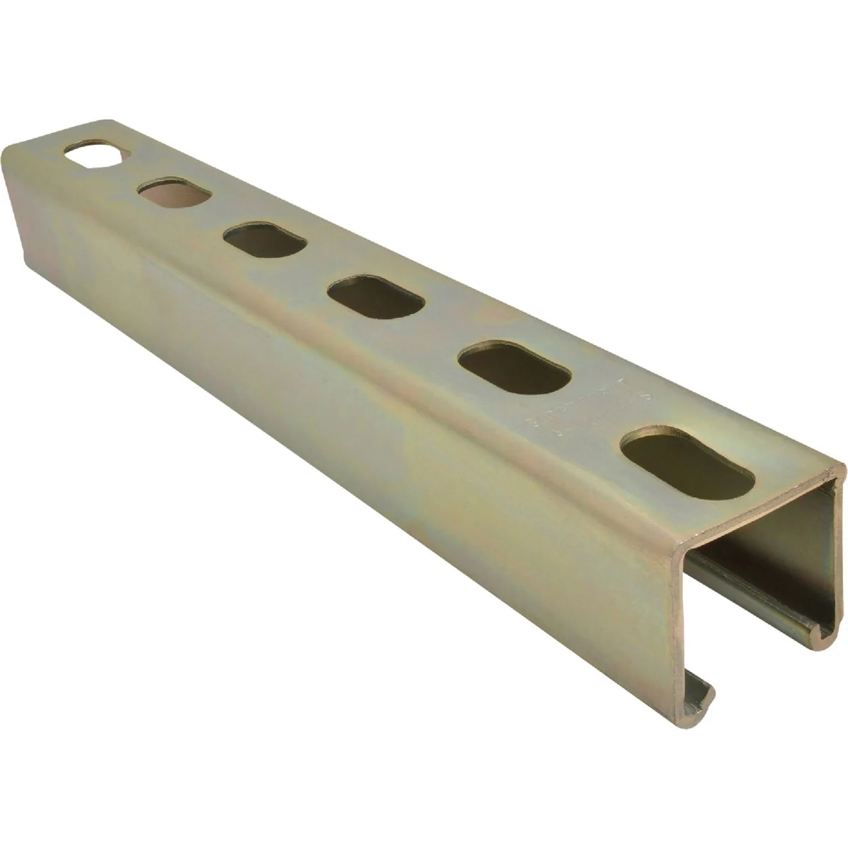 Organic Superstrut 6 ft. 12 Ga. Gold Galvanized Electroplated Zinc Strut Channel Superior