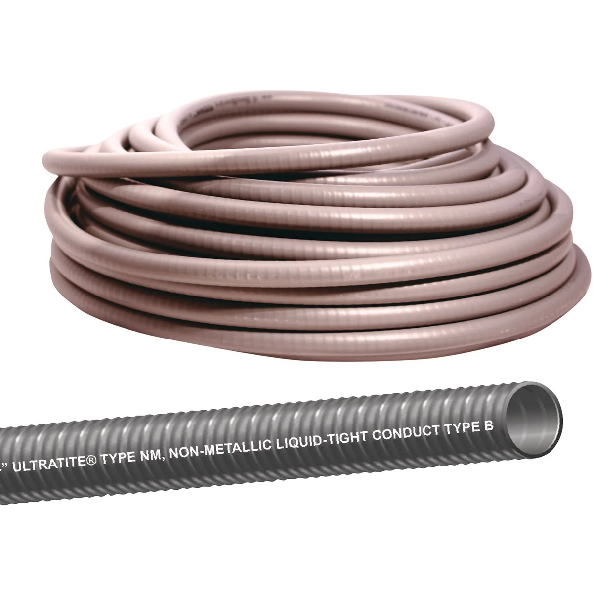 Fine Southwire 3 4 In. x 100 Ft. Flexible Non-Metallic Liquid Tight Conduit Relaxed