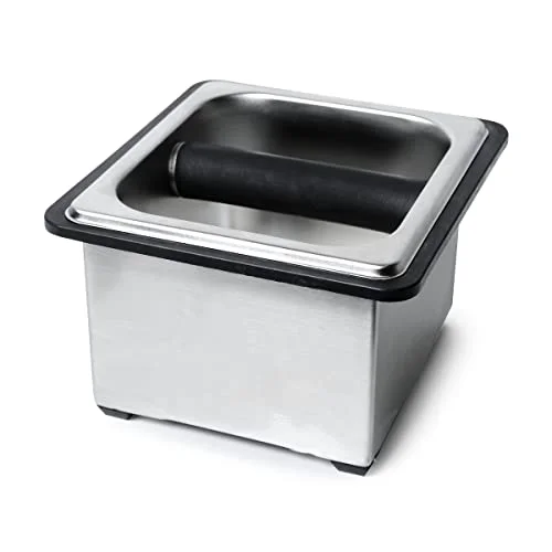 Artisan Stainless Steel Knock Box Set Fast