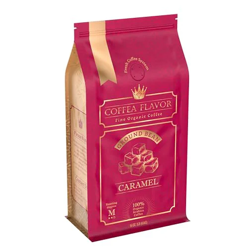 Genuine Organic Ground Coffee Medium Roast 16 Ounce Quality