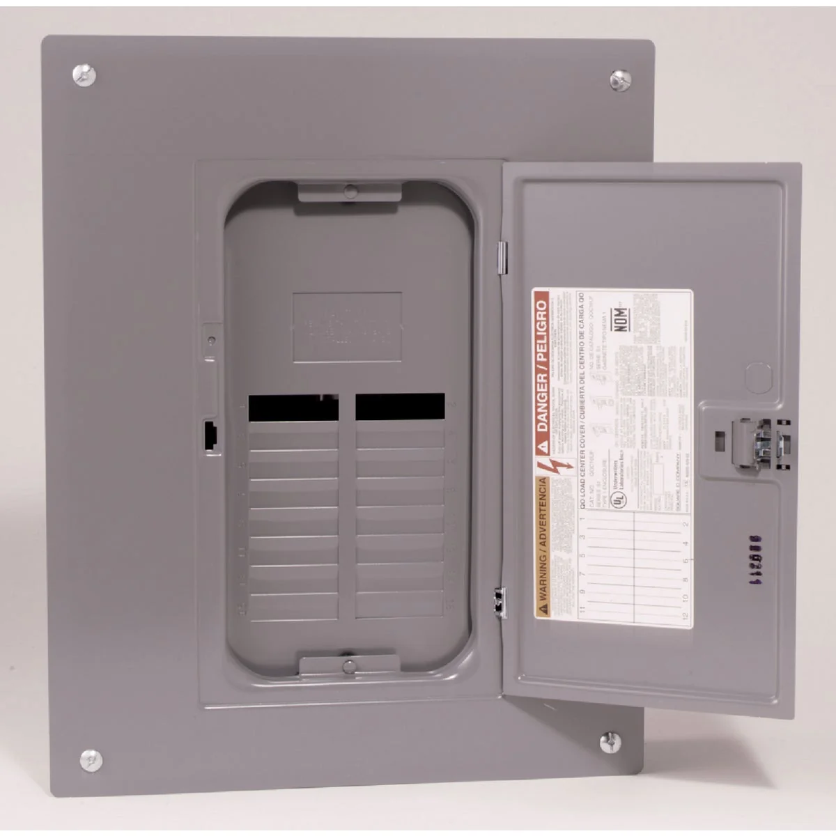 Trendy Square D QO 125A 24-Space 24-Circuit Indoor Main Lug Plug-on Neutral Load Center Innovative
