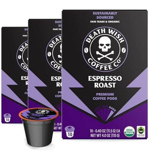 Detailed Espresso Roast Single Serve Pods 3 Count Authentic