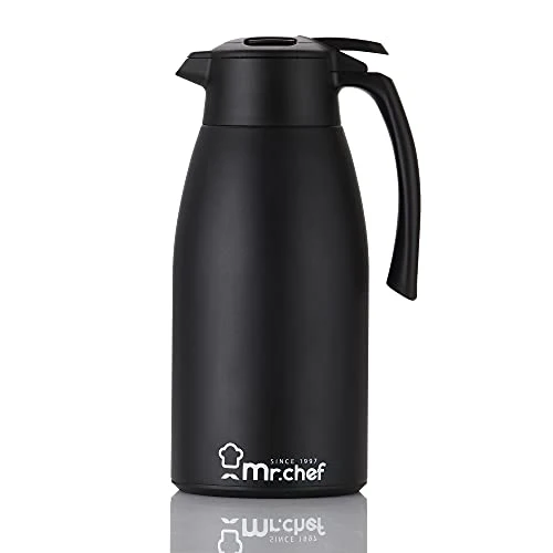 Optimized SINCE 1997 MR.CHEF 68Oz Thermal Coffee Carafe Elite