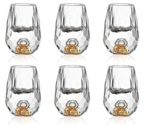 Exceptional Crystal Glasses 0.5oz Healthy