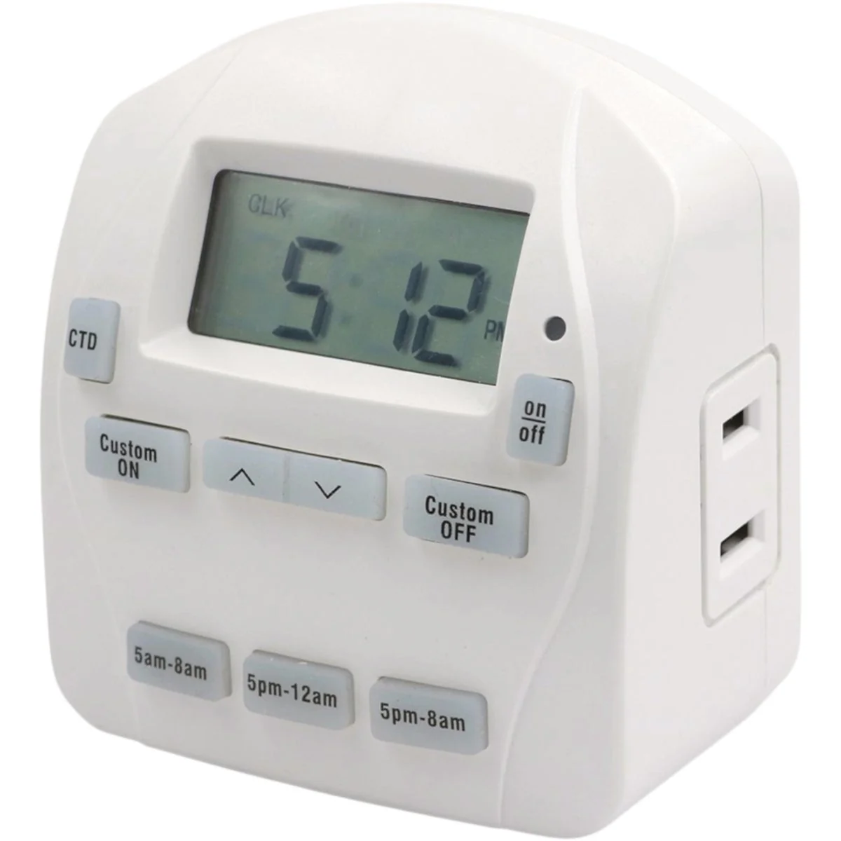 Prestigious Prime EZ-Set 125V Indoor 24 Hr. Digital Timer Stylish