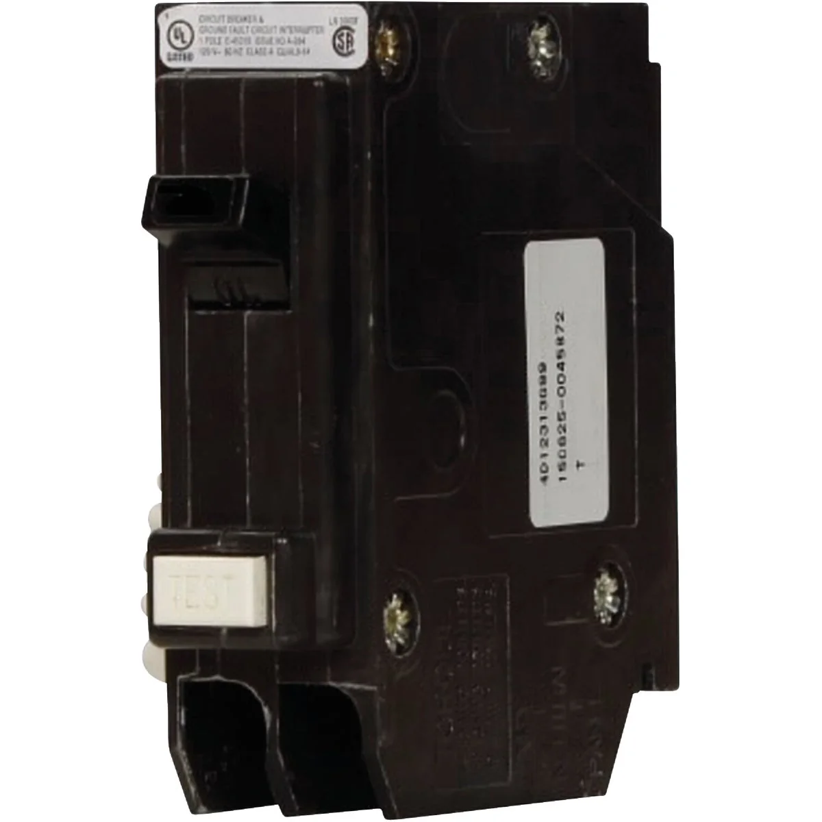 Versatile Eaton BR 15A Single-Pole GFCI Circuit Breaker Reusable