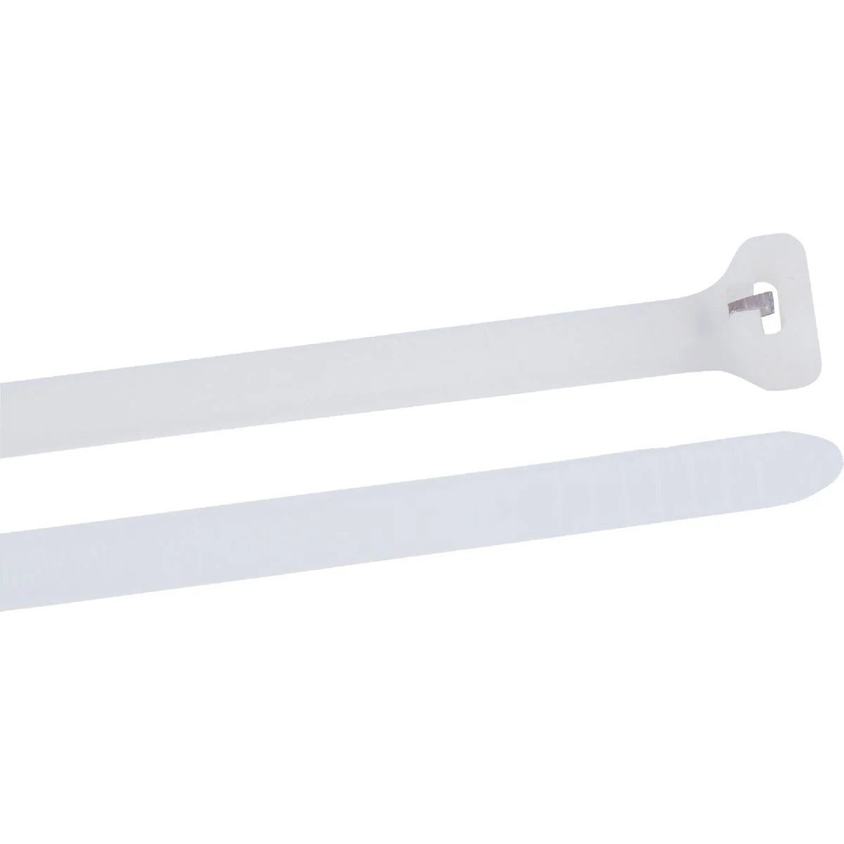 Dependable Gardner Bender Precision Lock 7 In. Natural Color Nylon Metal Pawl Cable Tie 20-Pack Convenient