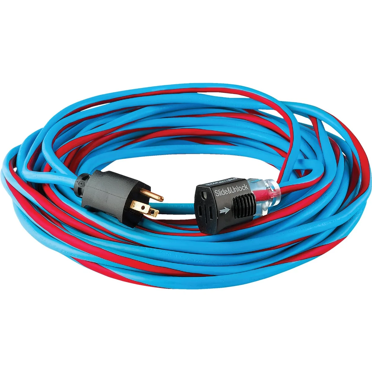 Green Channellock 50 Ft. 14 3 Extension Cord Detailed