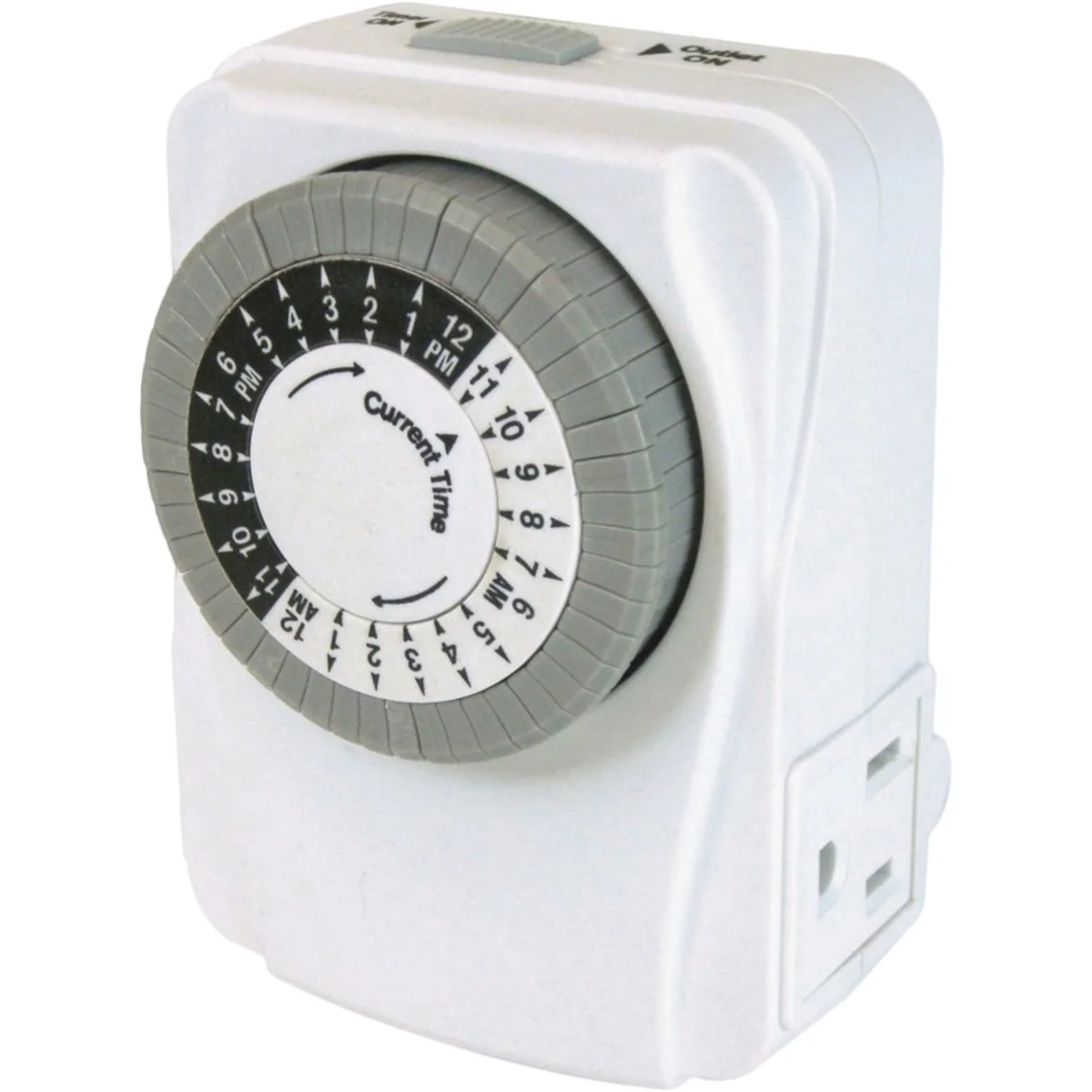 Healthy Prime 125V Indoor 24 Hr. Heavy-Duty Electromechanical Timer Authentic