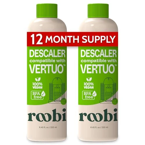 Secure Nespresso Vertuo Compatible Descaling Solution 16.9 Fl Oz Superior