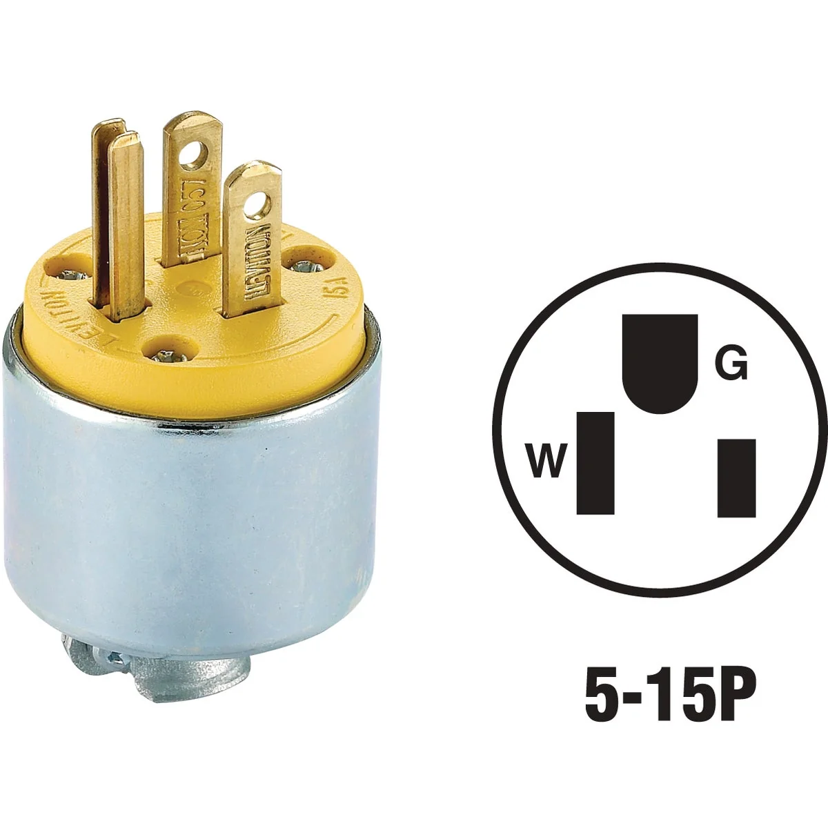 Versatile Do it 15A 125V 3-Wire 2-Pole Armored Cord Plug Carefully Designed