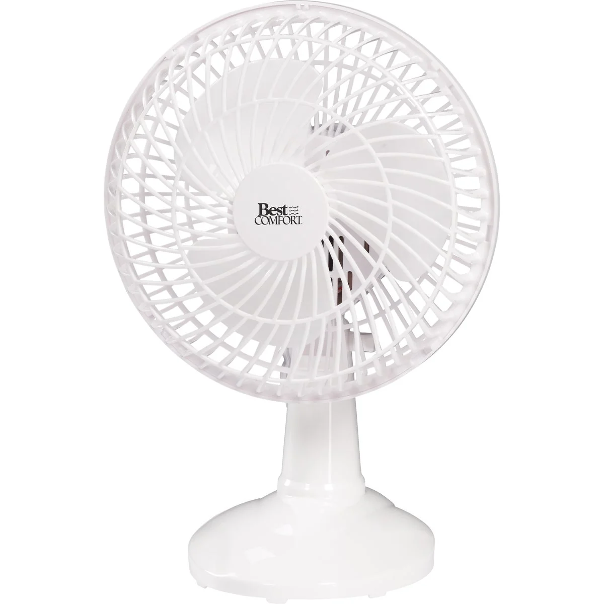 Outstanding Comfort 6 In. 2-Speed White Clip-On Fan Sustainable