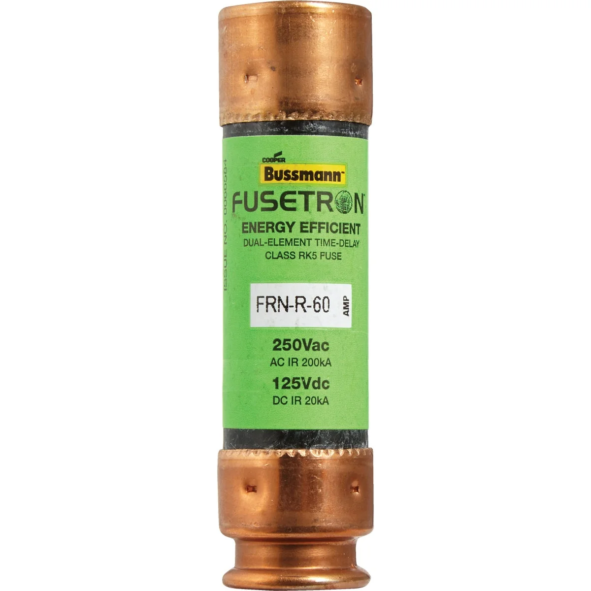 Smart Bussmann 60A FRN-R Cartridge Heavy-Duty Time Delay Cartridge Fuse Carefully Designed