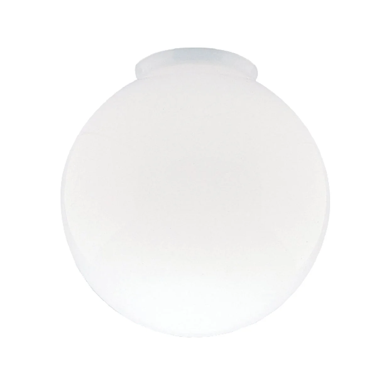 Solid Westinghouse Gloss White 4 In. x 8 In. Ceiling Globe Shade Pure