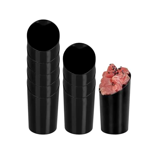 Stylish 3 Ounce Shot Glasses 100 Round Incline Cups 100 Count Flexible