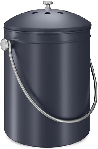 Trendy Countertop Compost Bin 1.3 Gallon Casual