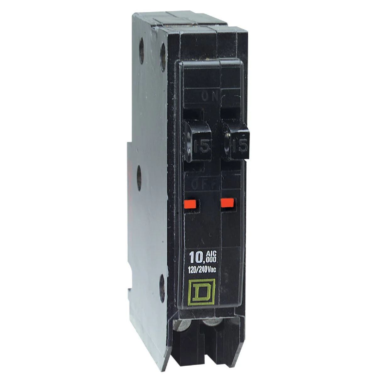 Practical Square D QO 15A 15A Single-Pole Standard Trip Tandem Circuit Breaker Durable