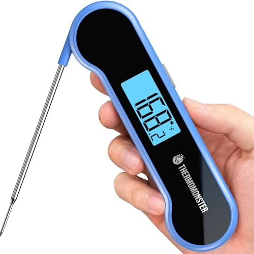 Excellent 0.5 Sec Instant Read Meat Thermometer Digital for Cooking Consistent