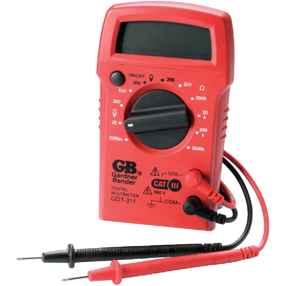 Exceptional Gardner Bender 3-Function Digital Multi-Tester Traditional