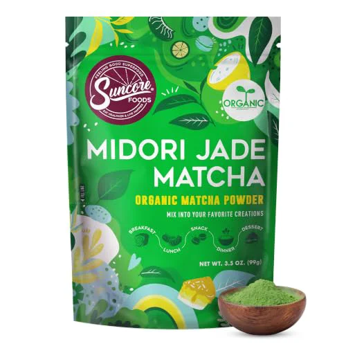 Casual Organic Midori Jade Matcha Powder 3.5oz 3.5 Ounce Genuine