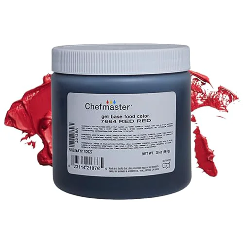 Functional Red Red Gel Food Coloring 20 Fl Oz High-Quality