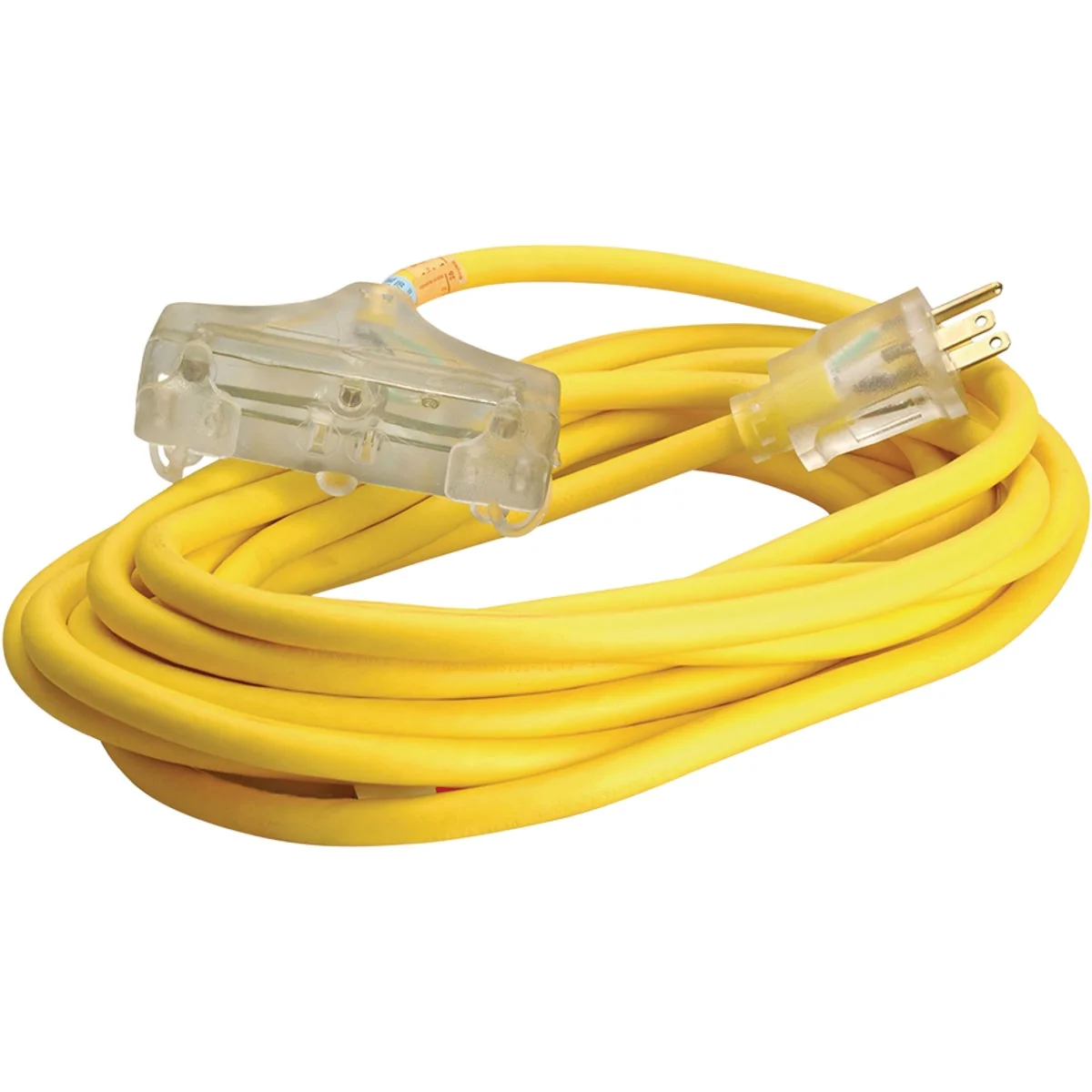 Versatile Coleman Cable Polar Solar 25 Ft. 12 3 Cold Weather 3-Outlet Extension Cord Proven