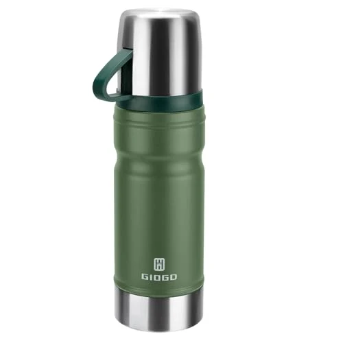 Fast Vacuum Insulated Water Bottle Thermo Water Flask with Cup 680ml Advanced