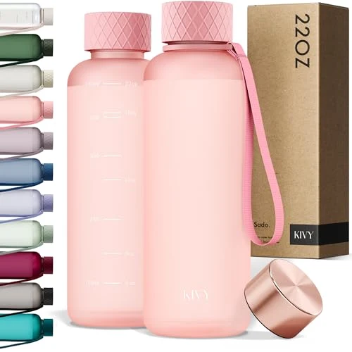 Easy-to-Use Slim Water Bottle 22oz Tritan Practical