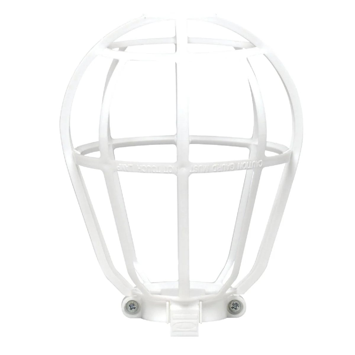 Sustainable Leviton White Plastic Bulb Guard Premium Material