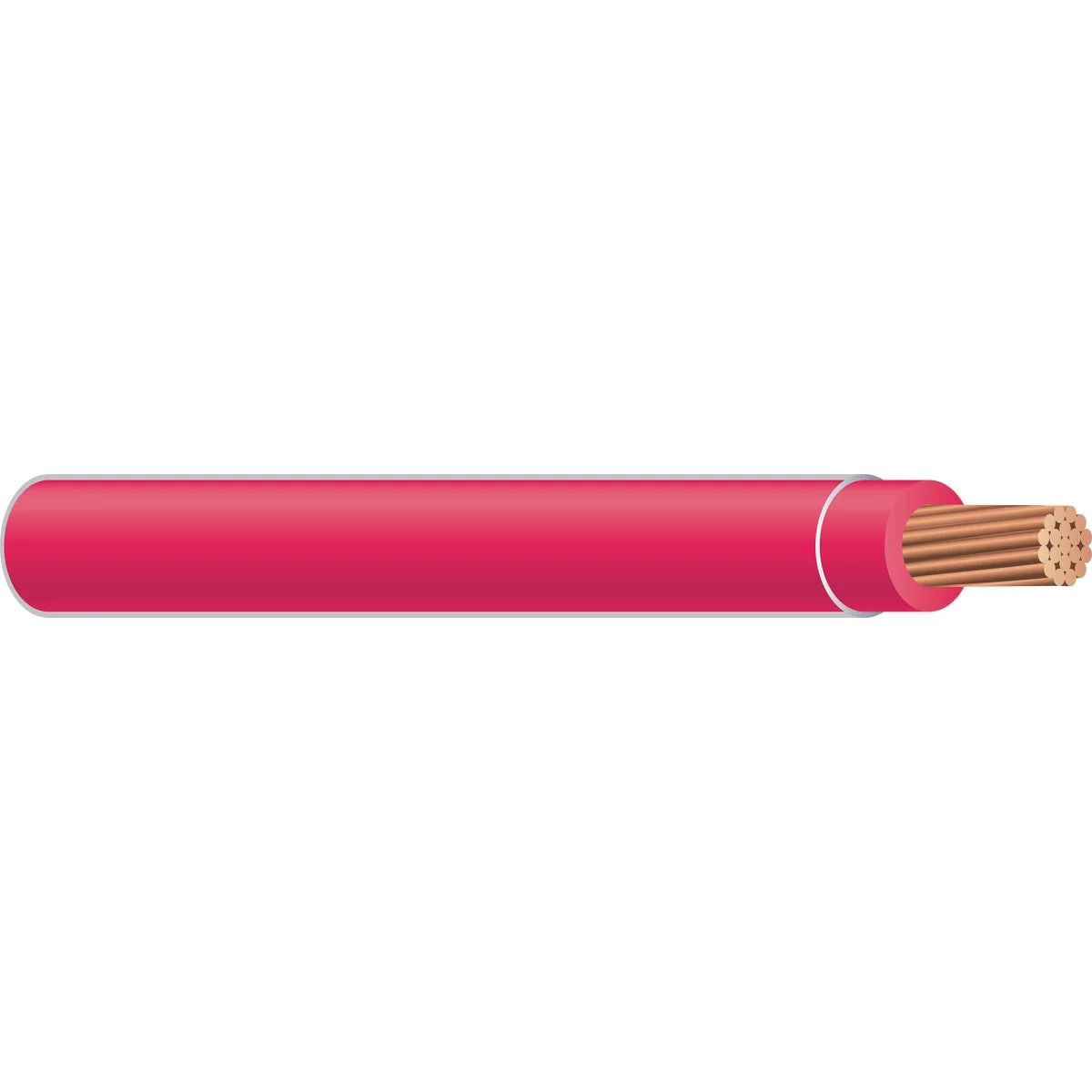 Proven Southwire SIMpull 500 Ft. 6 AWG Stranded Red THHN Electrical Wire Functional
