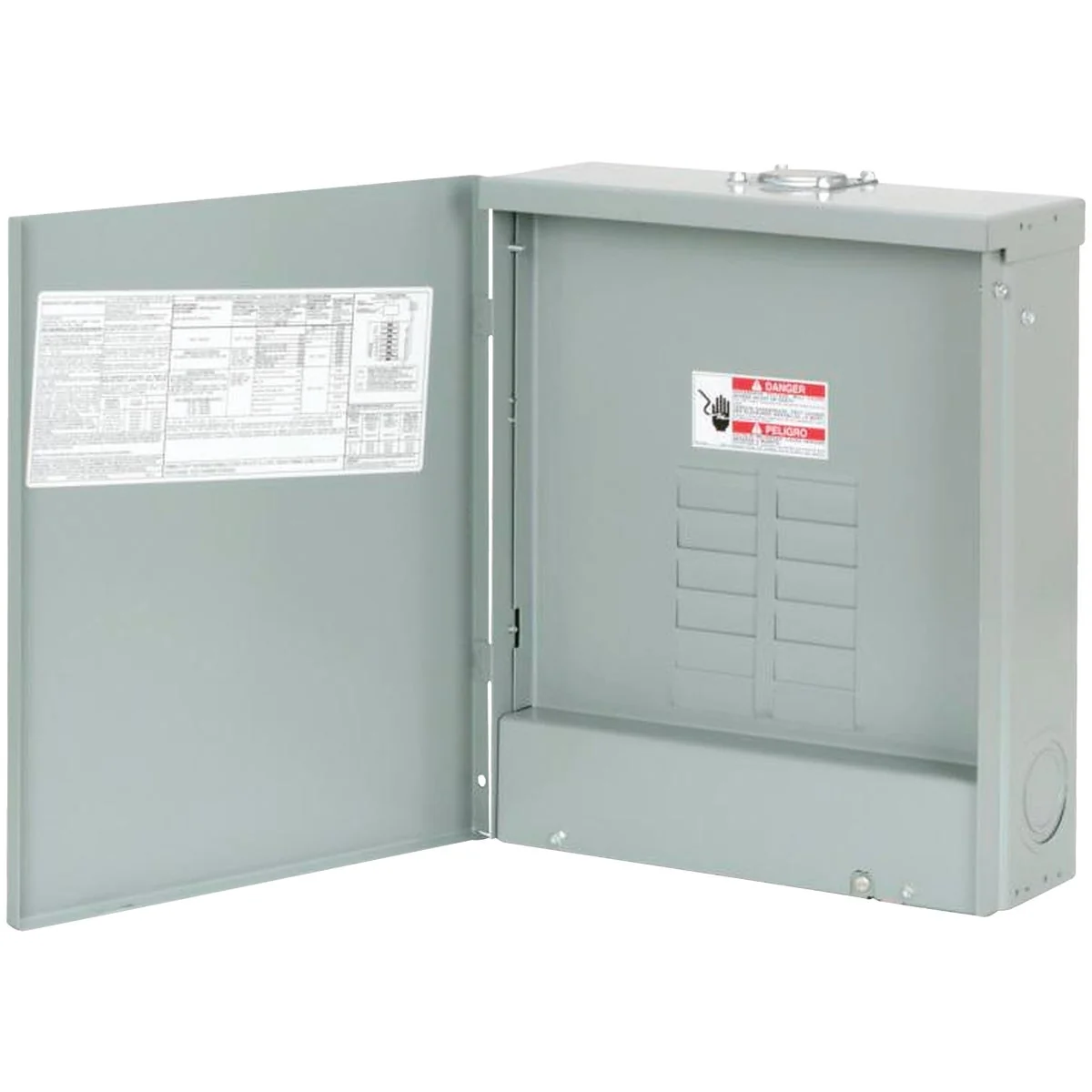Minimalist Eaton BR 125A 12-Space 24-Pole Rainproof Plug On Neutral Main Lug Load Center Practical