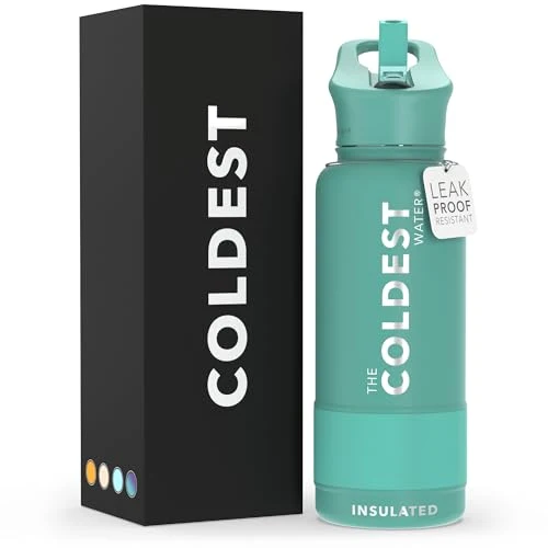 Innovative Coldest Insulated Water Bottle with Straw Lid Long-Lasting