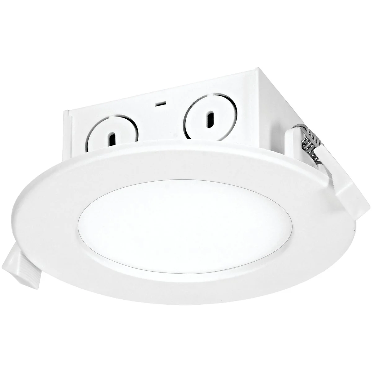 Practical Satco 4 In. Direct Wired IC Rated White 3000K LED Recessed Light Kit Recyclable