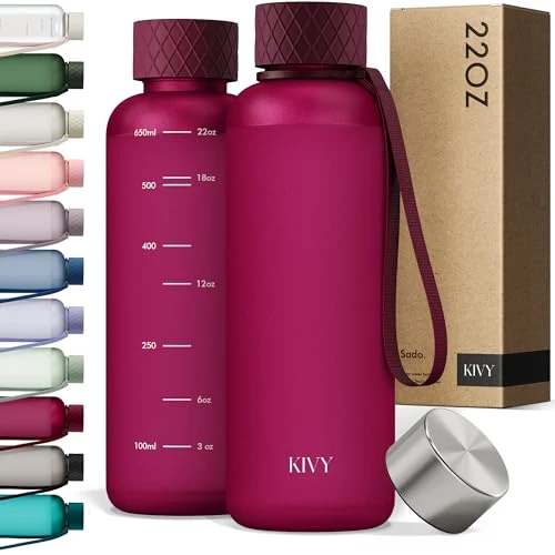 Detailed Slim Water Bottle 22oz Tritan Artisan