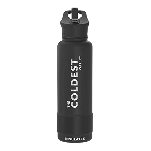 Next-Generation Coldest Insulated Water Bottle with Straw Lid Minimalist