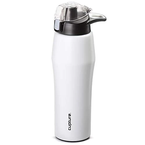 Natural Action Water Bottle Flip Top with Handle Easy-to-Use
