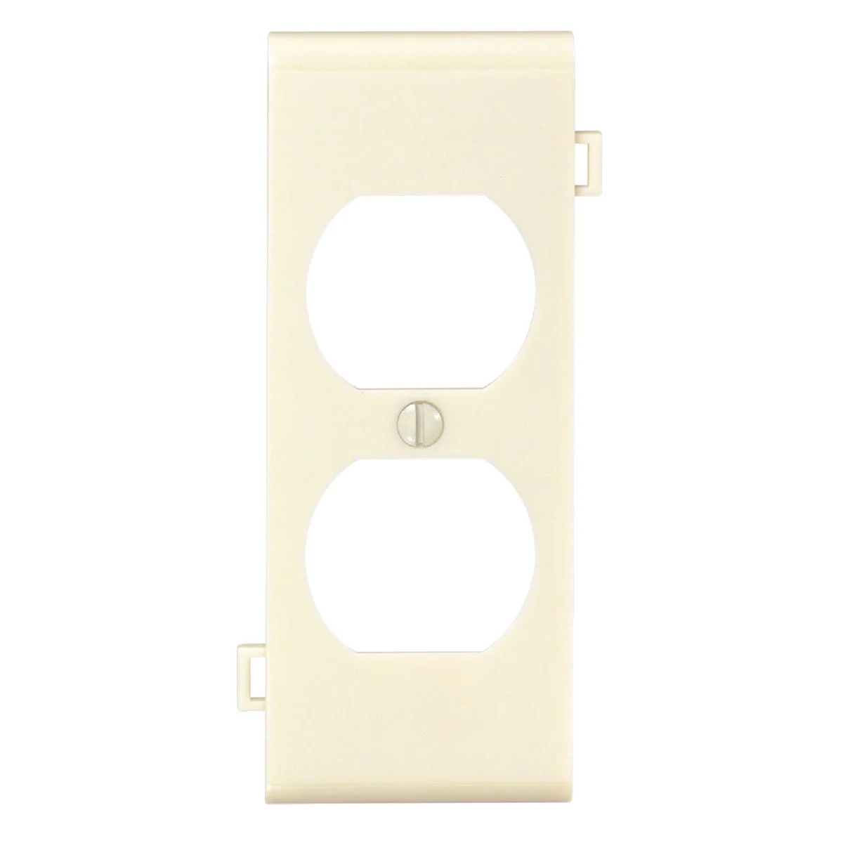 Selected Leviton Duplex Center Sectional 1-Gang Plastic Outlet Wall Plate Ivory Sustainable