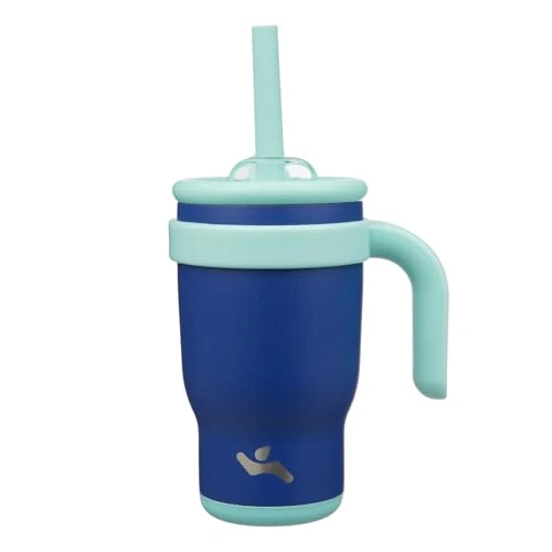 Next-Generation 14 oz Tumbler with Handle and Straw Recyclable